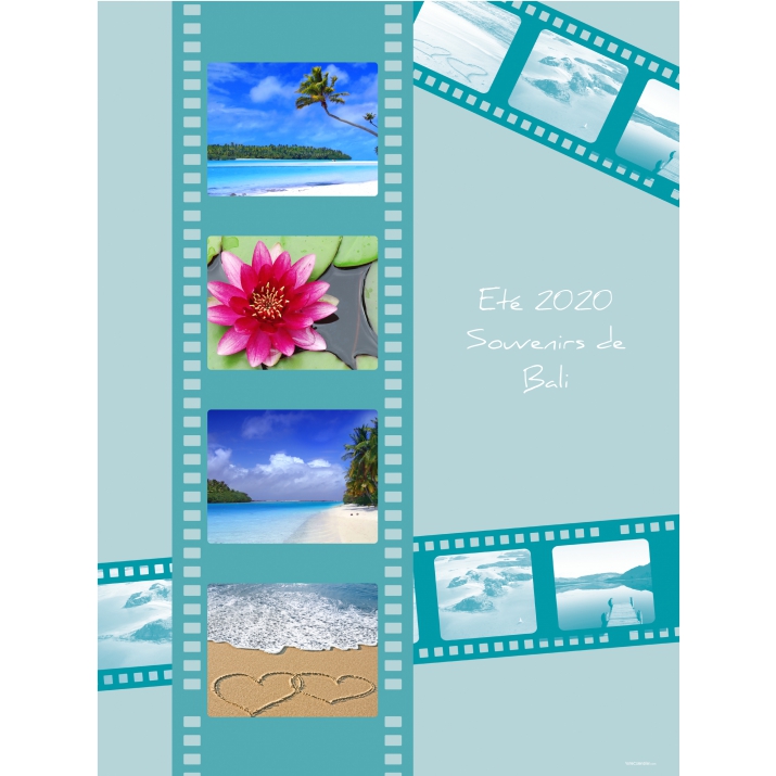 Poster photo pêle-mêle
