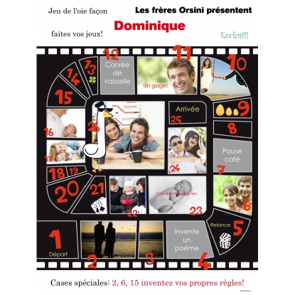 Poster photo pêle-mêle Géant