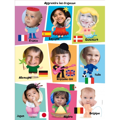 Poster photo pêle-mêle Géant