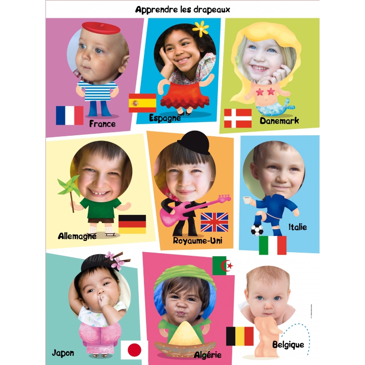 Poster photo pêle-mêle