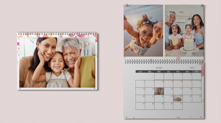 Calendrier Photo Mural Géant