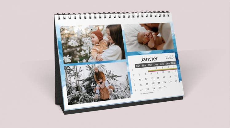 Calendrier Photo de Bureau