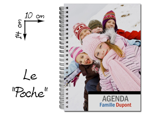 Agenda photo petit format